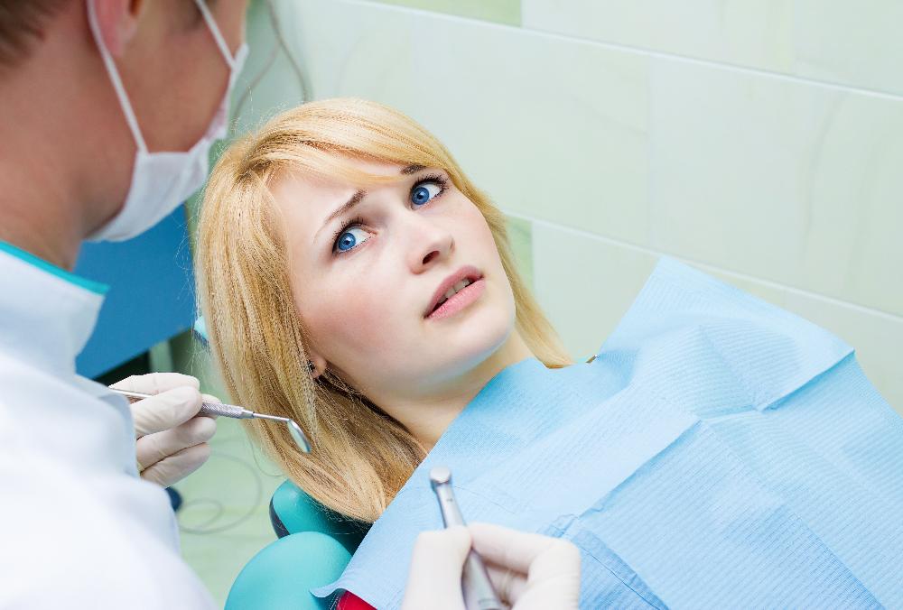 woman with dental anxiety | dentist office southampton ny