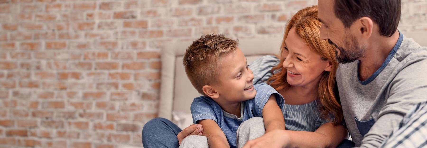 smiling family after dental cleanings in southhampton