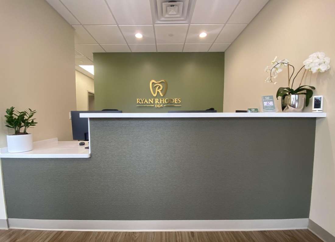front desk of ryan rhodes dds | dentist in southampton