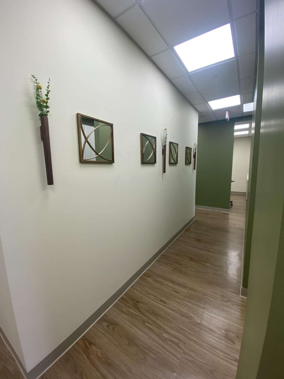 hallway of ryan rhodes dds | southampton dentist